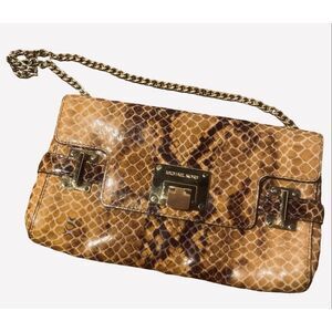 Michael KORS Python Shoulder Bag/Clutch